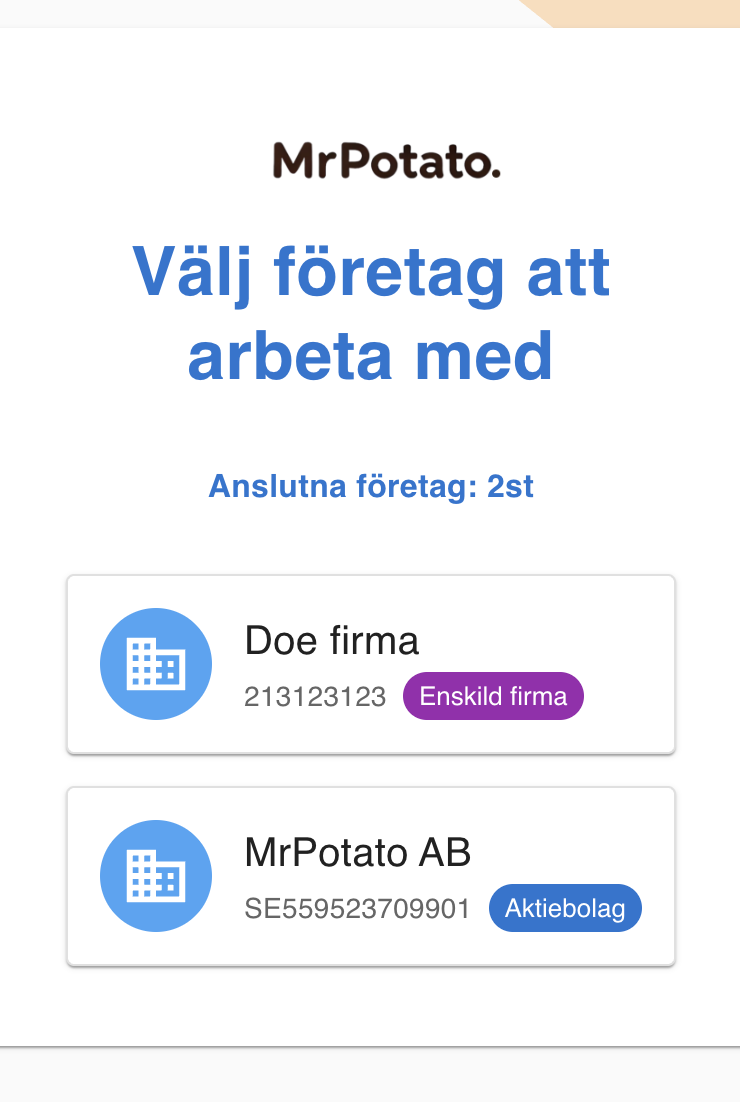 MrPotato bokföring